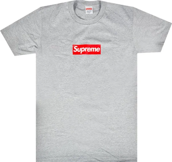 Grey Box Logo T Shirt 600x565 1