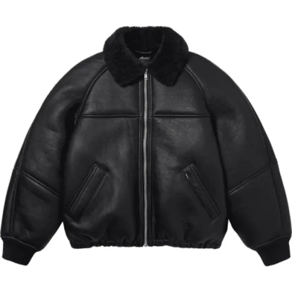 Supreme Bomber Leather Jacket 1 600x600 1