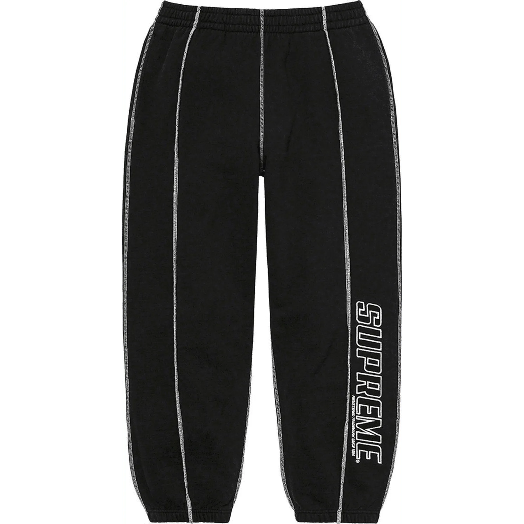 Supreme Coverstitch Sweatpant Black