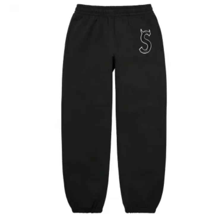 S Logo Supreme Sweatpant Black Supreme S Logo Sweatpant Black