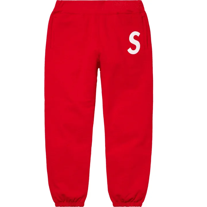 Supreme Red Sweatpants Supreme S Logo Sweatpant Red